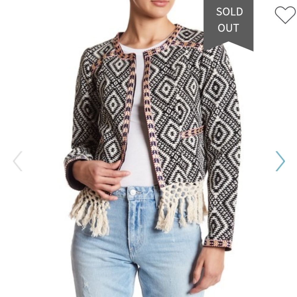 Tularosa Santa Fe fringe jacket